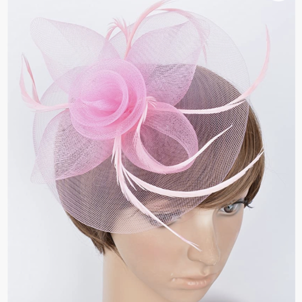 Pink Fascinator/Headpiece